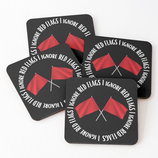 Item preview,  I ignore red flags T-shirt designed and sold by Nerdygirlteez.