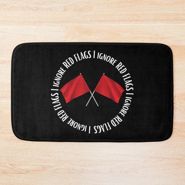 Item preview,  I ignore red flags T-shirt designed and sold by Nerdygirlteez.