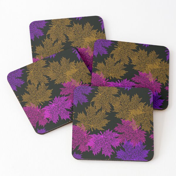 Item preview, Colorful Maple Leaves pattern - M21 designed and sold by Art-by-Geoff.