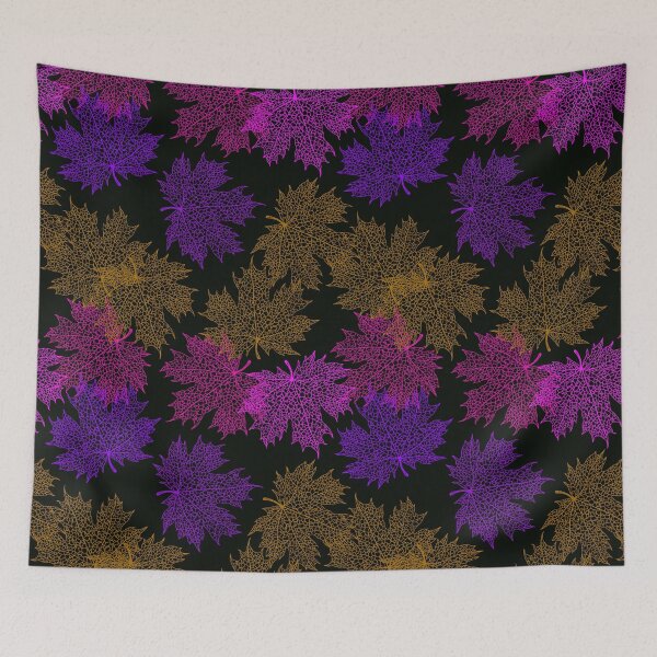 Item preview, Colorful Maple Leaves pattern - M21 designed and sold by Art-by-Geoff.