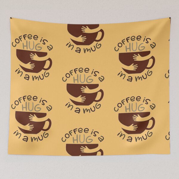 Item preview, Coffee break - coffee is a hug in a mug| coffee design | for coffee lovers |  designed and sold by Arteartz.