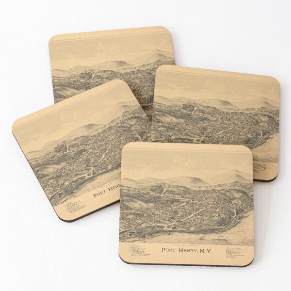 Item preview, Port Henry, New York (1889) designed and sold by allhistory.
