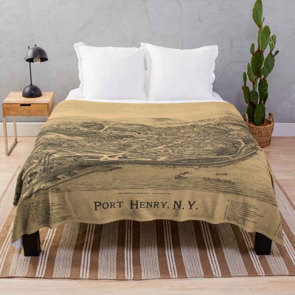 Item preview, Port Henry, New York (1889) designed and sold by allhistory.