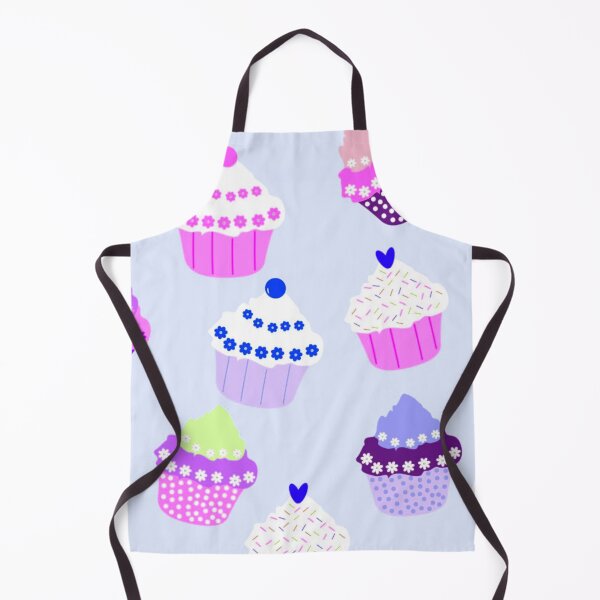 Item preview, Cupcake Pattern designed and sold by TotallyRetroArt.