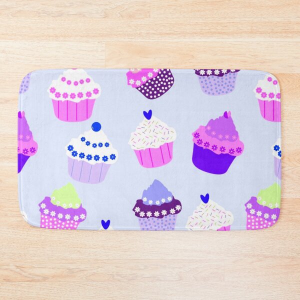 Item preview, Cupcake Pattern designed and sold by TotallyRetroArt.