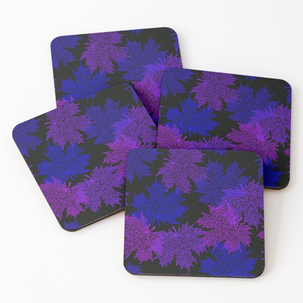 Item preview, Colorful Maple Leaves pattern - M22 designed and sold by Art-by-Geoff.