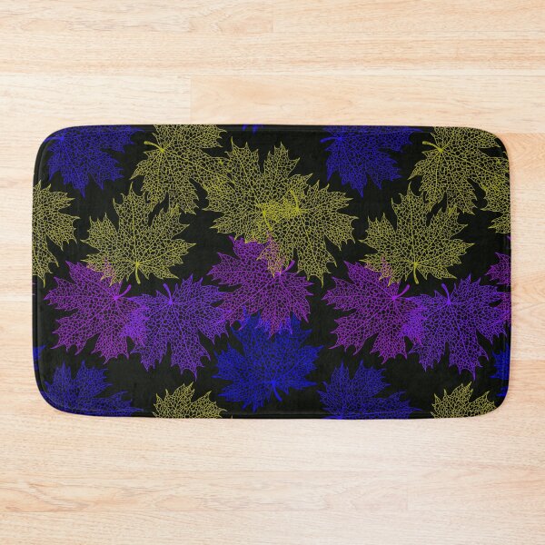 Item preview, Colorful Maple Leaves pattern - M23 designed and sold by Art-by-Geoff.