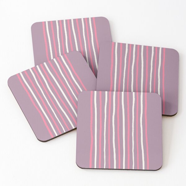 Item preview, White pink lines designed and sold by jsebouvi.