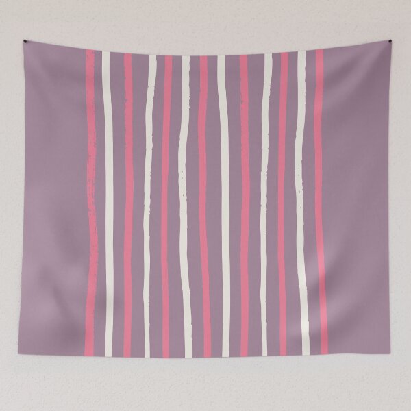 Item preview, White pink lines designed and sold by jsebouvi.