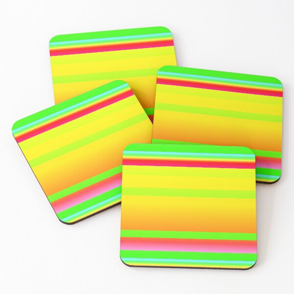Item preview, yellow red green bright pattern  | bright colorful pattern designed and sold by lausn.