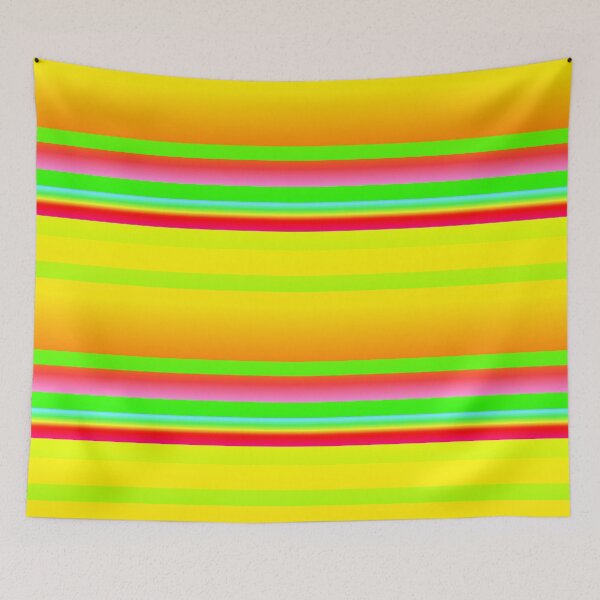 Item preview, yellow red green bright pattern  | bright colorful pattern designed and sold by lausn.