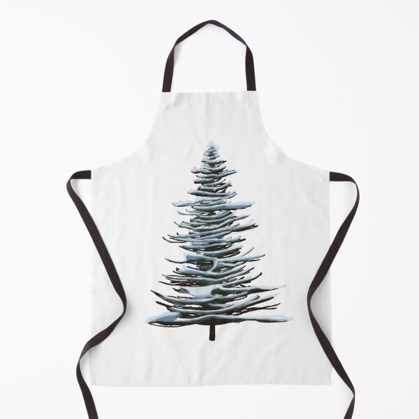 Item preview, Snowy Christmas tree designed and sold by TrendyArtPrints.