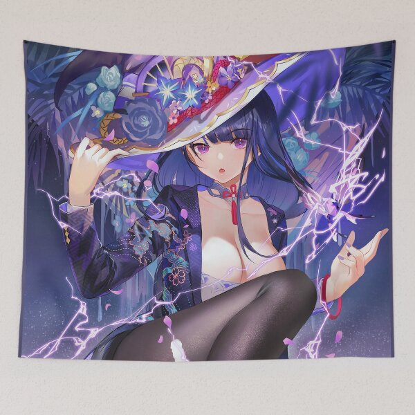Item preview, Electro Witch Raiden Shogun Genshin Impact designed and sold by genshinwaifus.