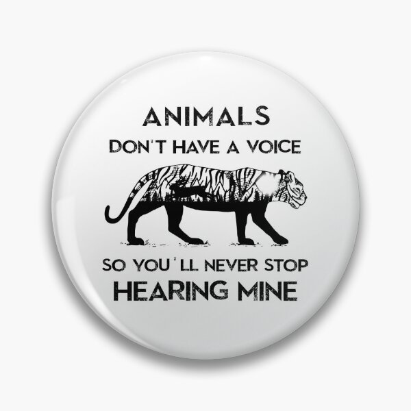 Item preview, Animals don't have a voice so you'll never stop hearing mine designed and sold by samer11.
