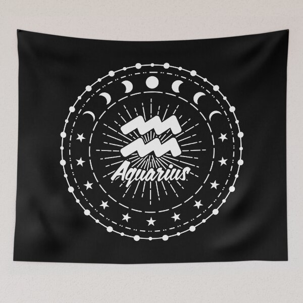 Item preview, Celestial Aquarius Zodiac Symbol designed and sold by MarkTees.