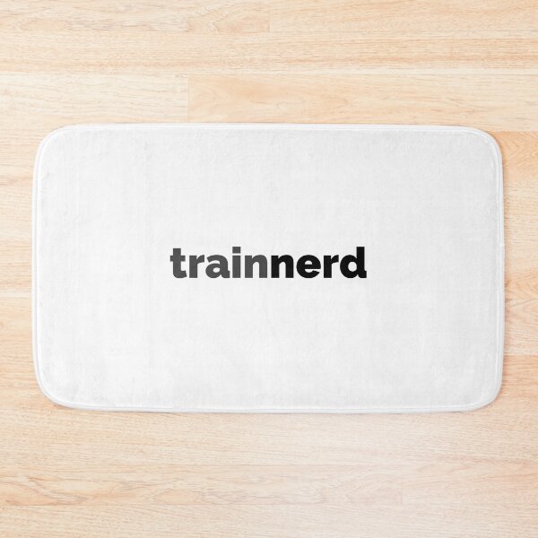 Item preview, Train nerd train railway nerd roads designed and sold by frikitren.