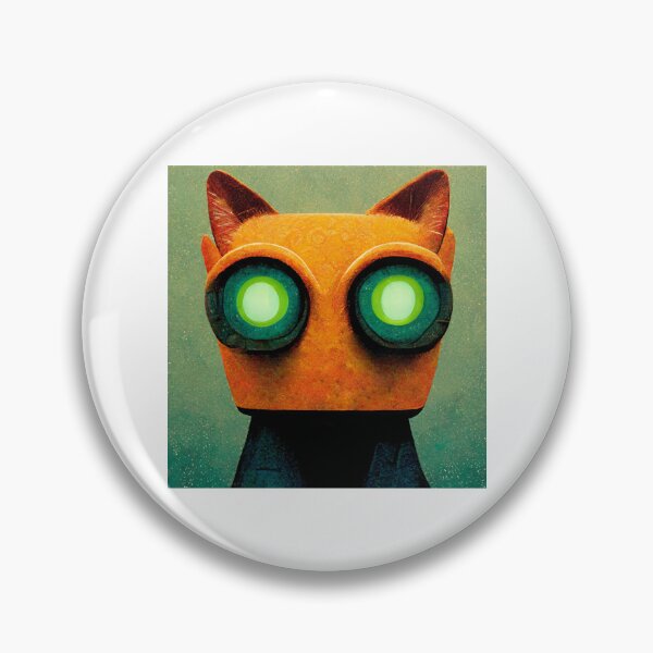 Item preview, Sox The Robocat In Ai World designed and sold by AhmetOynakSho.