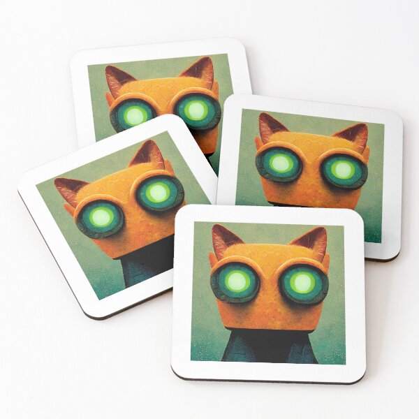 Item preview, Sox The Robocat In Ai World designed and sold by AhmetOynakSho.