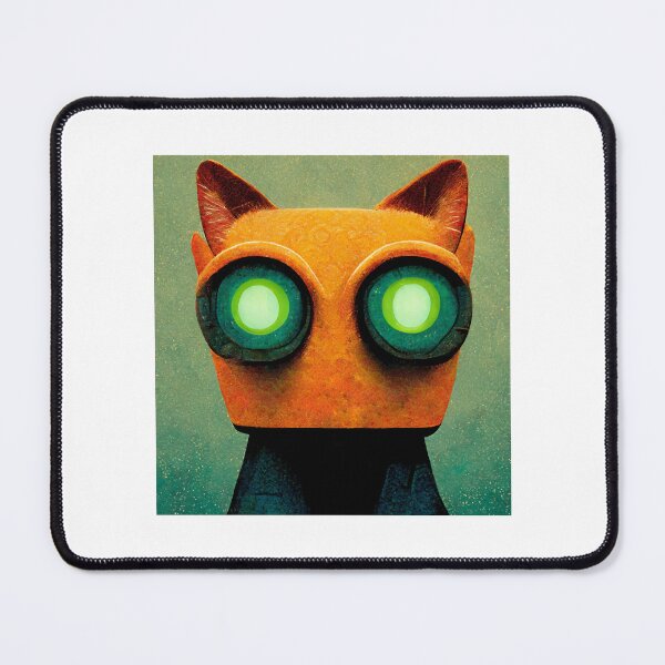Item preview, Sox The Robocat In Ai World designed and sold by AhmetOynakSho.
