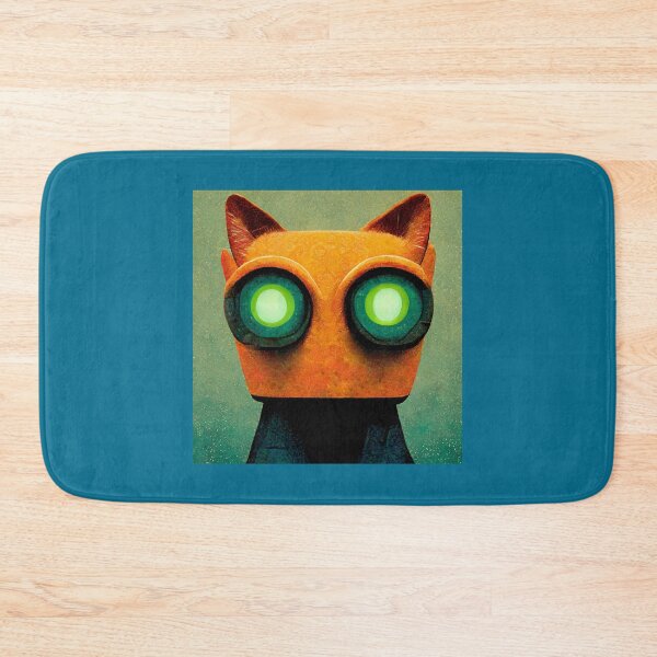 Item preview, Sox The Robocat In Ai World designed and sold by AhmetOynakSho.