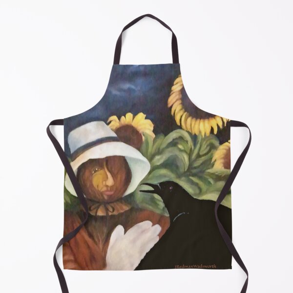 Item preview, Lively Discussion between the Scarecrow and Raven designed and sold by Jennifer Wadsworth.