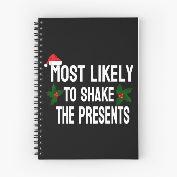 Item preview, MOST LIKELY TO SHAKE THE PRESENTS designed and sold by leicha.