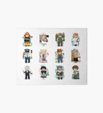 Occupations & Vocations Art Board Print