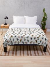 Occupations & Vocations Throw Blanket