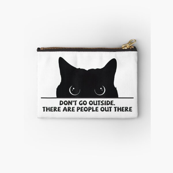 Item preview, Shy Cat Dont Go Outside There Are People Out There T-Shirt designed and sold by OnlyouO.