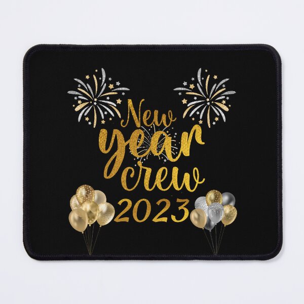 Item preview, New Year Crew 2023 Glitter Balloons Fireworks designed and sold by Karry-Pat.