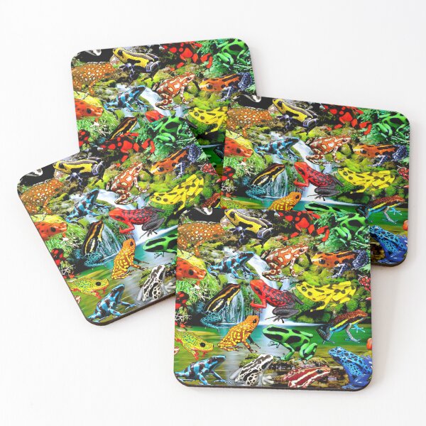 Item preview, RAINFOREST FROGS designed and sold by ICONIC-SONIC Shop.