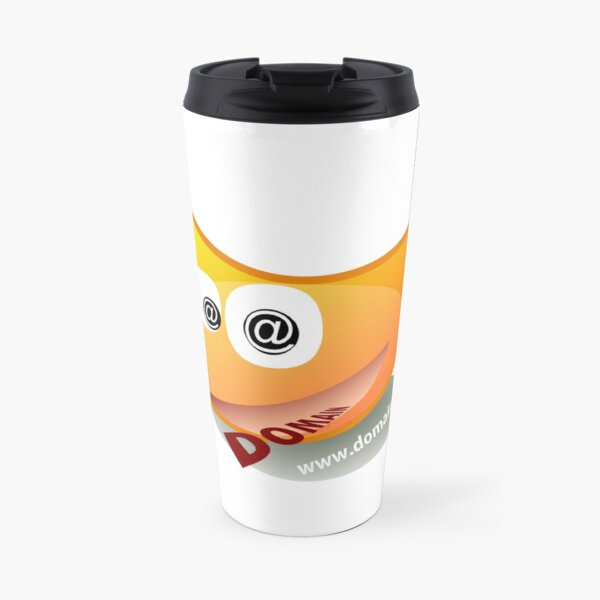 Domain.Dog Logo Travel Mug