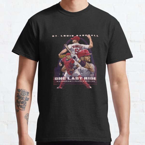 Adam Wainwright Albert Pujols and Yadier Molina St. Louis Last Ride   Essential T-Shirt for Sale by gunkk1006