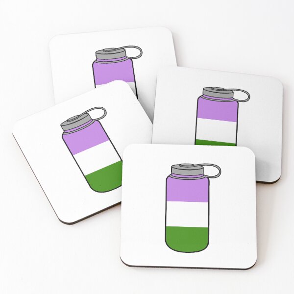 Item preview, Genderqueer Pride Nalgene Water Bottle  designed and sold by maura41.