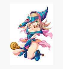 Sexy Dark Magician Girl - Yu-Gi-Oh! Photographic Print