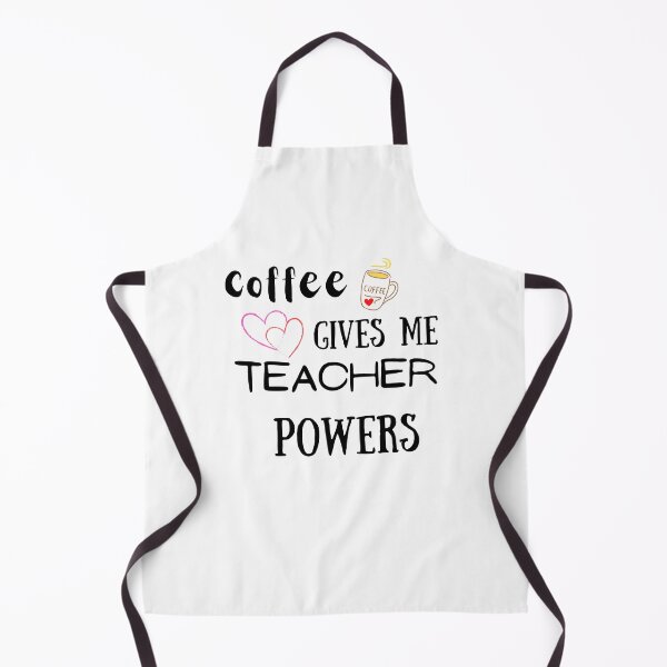 Item preview, Coffee gives me teacher powers designed and sold by Sasidenidesign.
