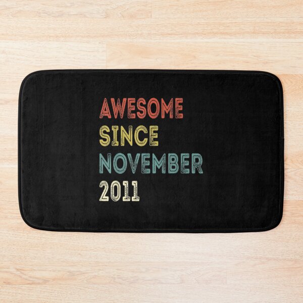 Item preview, 11 Years Old Funny Awesome Since November 2011 11th Birthday designed and sold by beunique5.