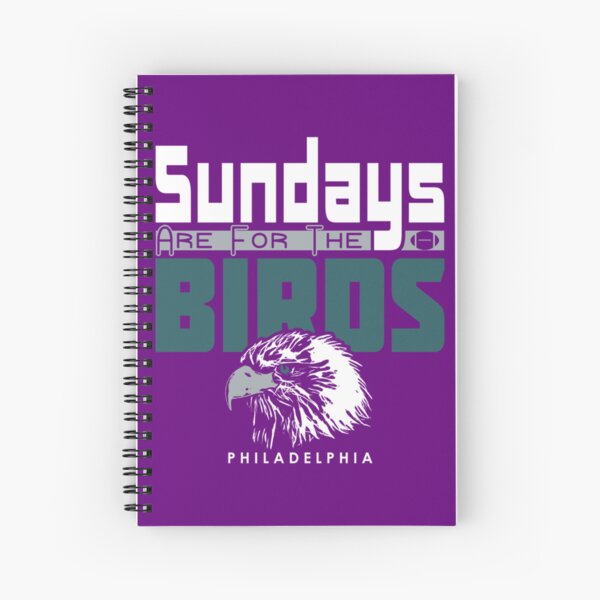 philadelphia eagles funny accessories Spiral Notebook for Sale by