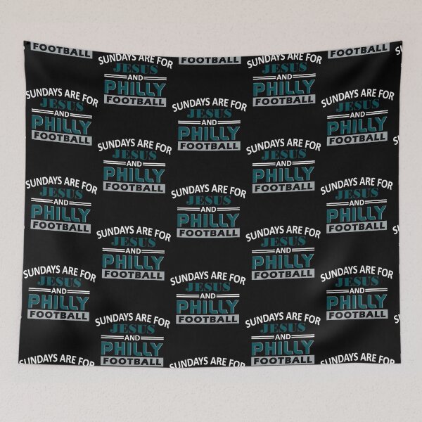 Item preview, Funny Philadelphia Pro Football - Sundays are For Jesus and Philly   designed and sold by 2GuysAndAPress.