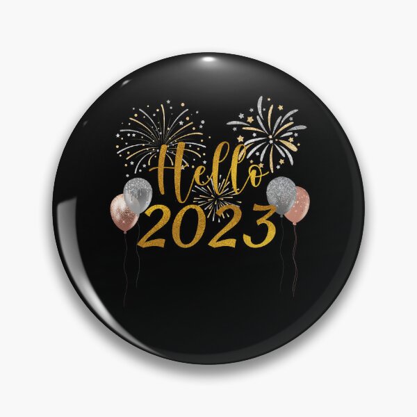 Item preview, Hello 2023 Glitter Balloons Fireworks designed and sold by Karry-Pat.
