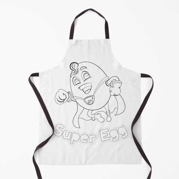 Item preview, Black and White Super Hero Egg Illustration for coloring. Ideal for educational and nutritional materialsBlack and White Super Hero Egg Illustration for coloring designed and sold by LucianoCosmo.
