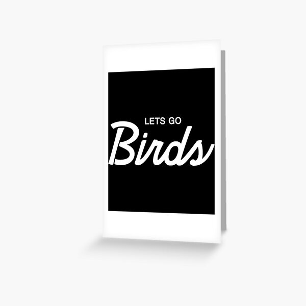 Let's Go Eagles Greeting Card