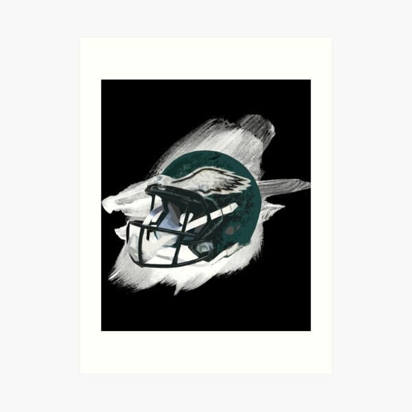 Philadelphia Eagles Helmet Print – Hobrecht Sports Art