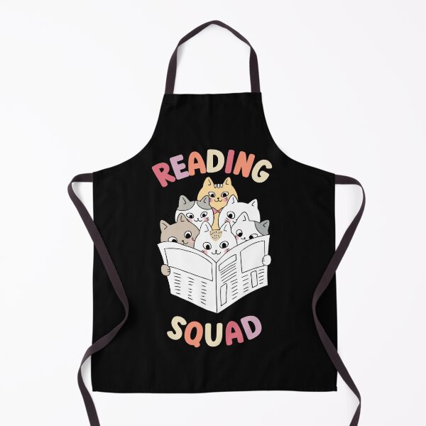 Item preview, Cats reading squad designed and sold by DottedLinePrint.