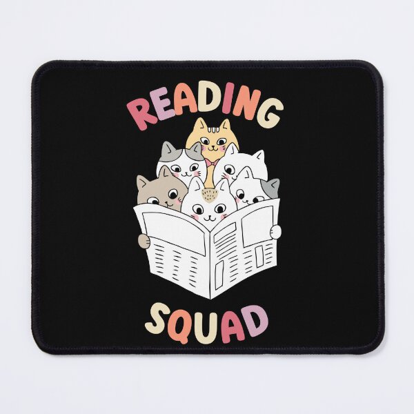 Item preview, Cats reading squad  designed and sold by DottedLinePrint.