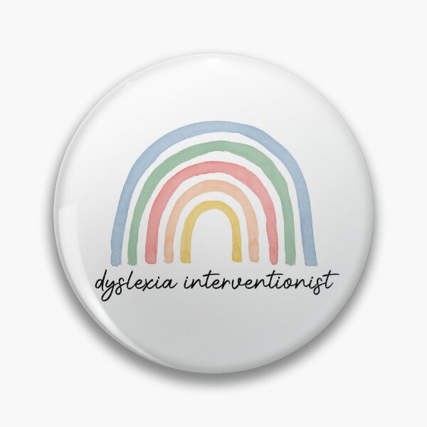 Item preview, Dyslexia Interventionist Gift Rainbow Dyslexia Inteventionist designed and sold by kmcollectible.