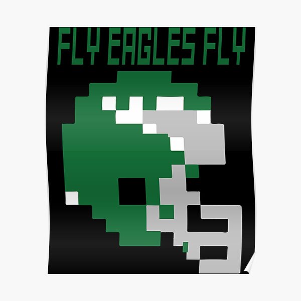 Philadelphia Eagles FLY EAGLES FLY Official NFL Football Team Logo Del –  Sports Poster Warehouse