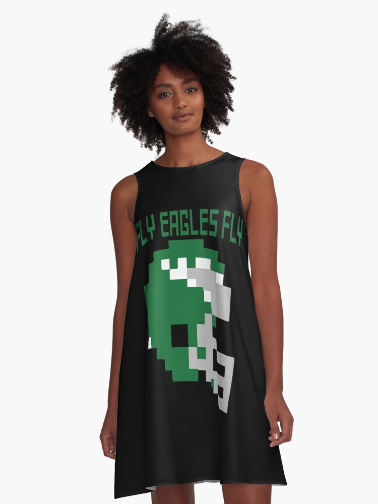 Philadelphia Eagles - Fly Eagles Fly 8-Bit ' A-Line Dress for Sale