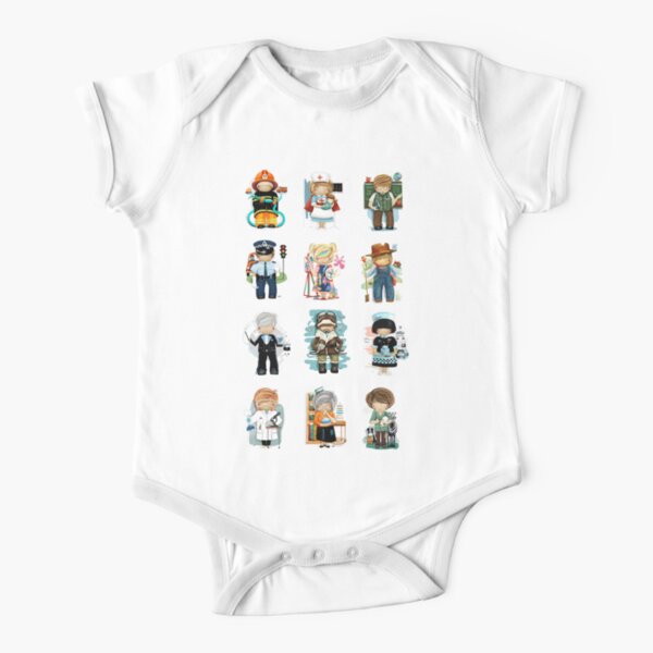Occupations & Vocations Short Sleeve Baby One-Piece