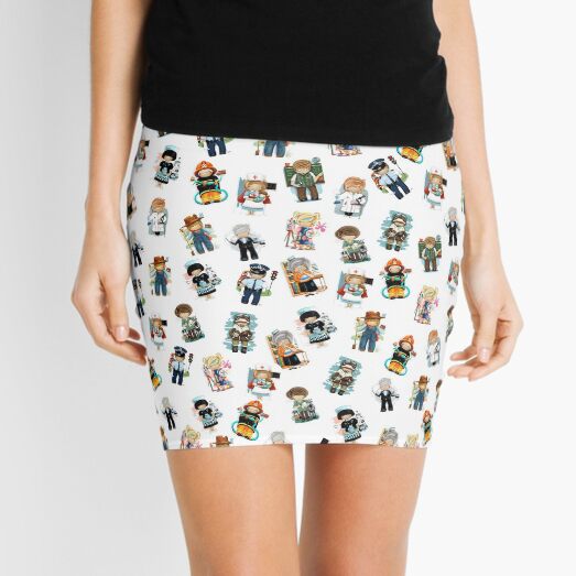 Occupations & Vocations Mini Skirt